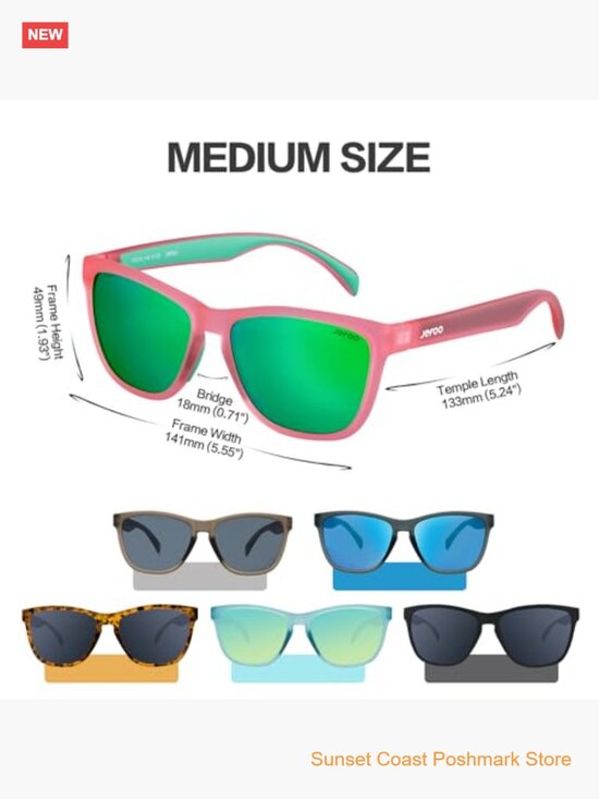 Polarized Sports Sunglasses UV400 Protection TAC Lenses Retro Running Unisex main image 7
